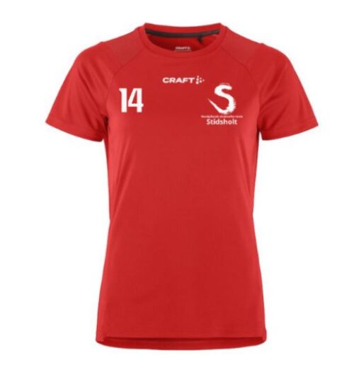 Craft Rush 2.0 T-shirt Rød - Dame