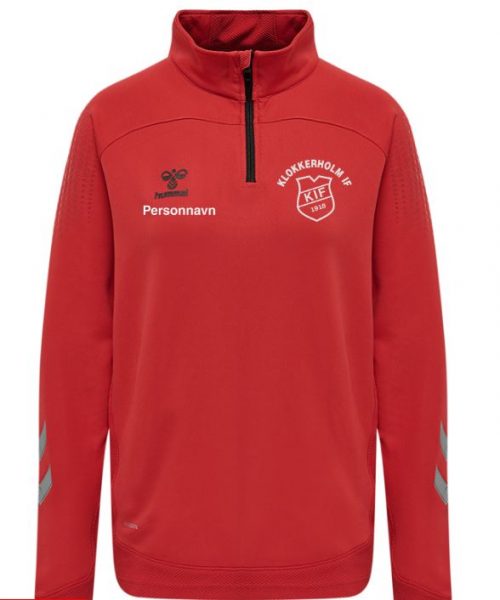 KLUBTRØJE HMLLead 1/2 zip - dame