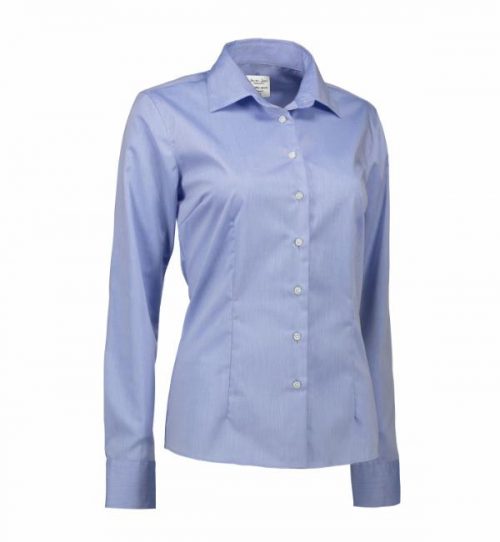 Dame - Fine Twill skjorte L/S. Klik for flere farver.