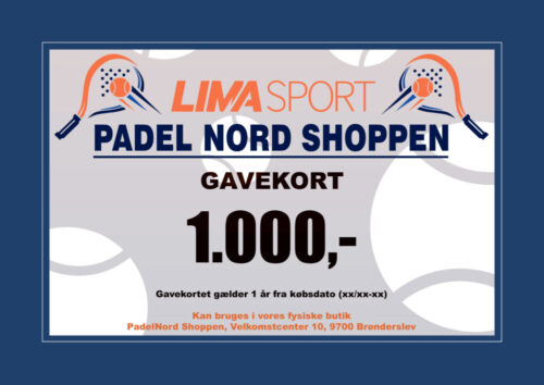 Gavekort - 1.000,-