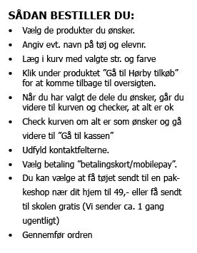 Sådan bestiller du